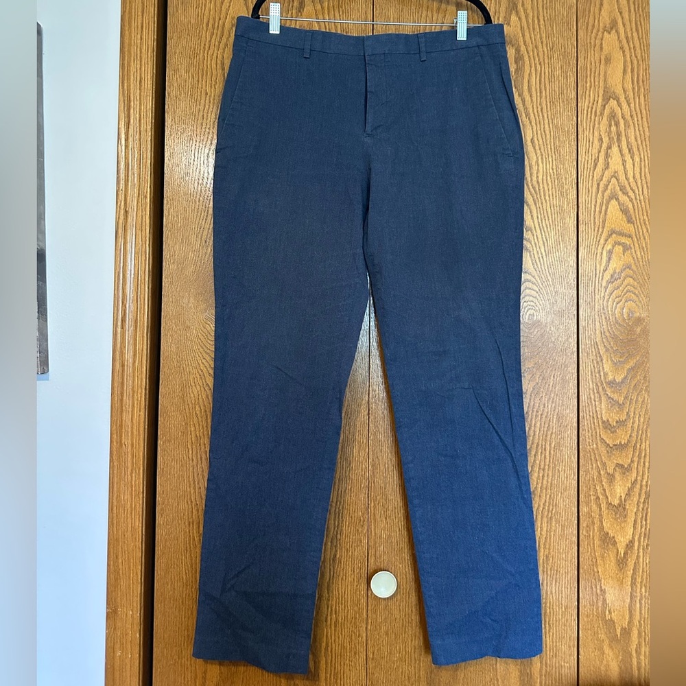 Express Men's Deep Blue Dress Pants
